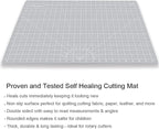 HEADLEY TOOLS 18" x 24" Thickened Self Healing Cutting Mat, A2 Rotary Cutting - Image 8