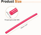 HARFINGTON 10pcs Hot Glue Sticks 0.28" Dia x 5.91" Long EVA Mini Hot Melt - Image 2