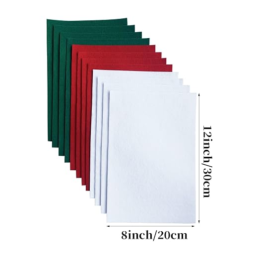 Jtnohx Self Adhesive Felt Sheets, 12 Pieces Felt Fabric - Image 2