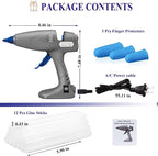 BLEDS Hot Glue Gun Full-Size, 80/120W Dual Temp, - Image 5