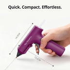 Tilswall Cordless Hot Glue Gun, Fast Preheating, Glue Gun and Sticks Set - Image 2