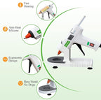 MONVICT Hot Glue Gun Kit, 40W Mini Glue Gun - Image 2