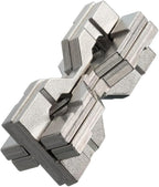 BePuzzled | Hourglass Hanayama Metal Brainteaser Puzzle Mensa Rated Level 6 - Image 4