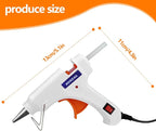 Mini Hot Glue Gun Kit 12 Pieces, Hot Melt Glue Guns - Image 2