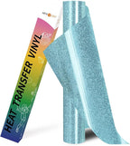 HTVRONT Glitter HTV Heat Transfer Vinyl Rolls by HTVRONT