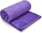 TONGDADA Minky Weighted Blanket | 40''x60'', 7lbs | Cozy and Soft Minky - Image 3