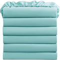 FreshCulture King Fitted Sheets, Bulk Pack of 6, Deep Pocket, Soft Microfiber by FreshCulture