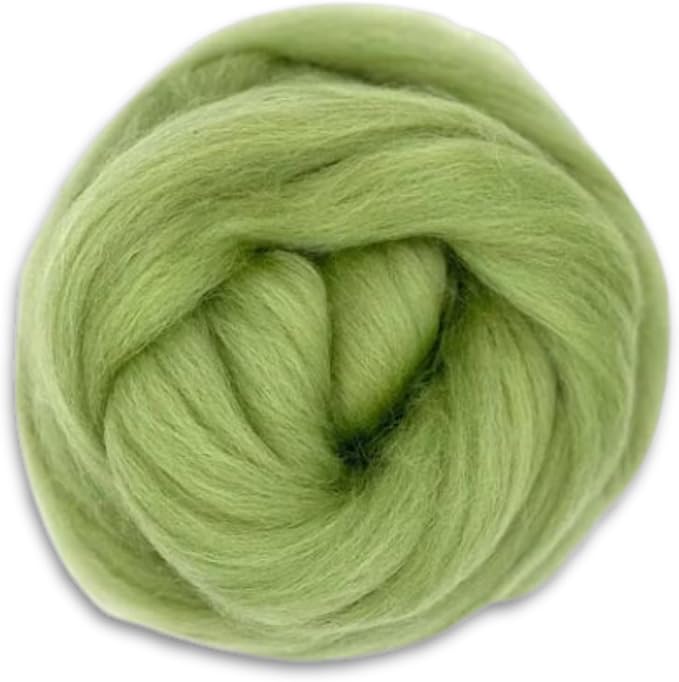 Revolution Fibers Dyed Corriedale Wool | 8.2 Ounces of Premium Combed Wool Top by RevolutionFibers
