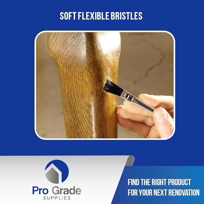 Pro Grade Acid Brushes, 3/8 Inch Flux Brush - Image 5