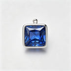 Royal Blue Deep Blue Sapphire Color Cubic Zirconia Loose Beads Unset CZ Stones - Image 7