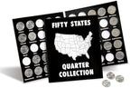 Current Collector 50 States Quarter Album 1999-2009 Hard Cover by Current