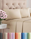 Cal King Size 4 Piece Sheet Set by CGKUnlimited
