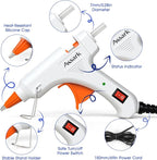 30W Mini Hot Glue Gun Kit with 30 Glue Sticks, Fast Preheating Hot Melt - Image 5