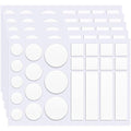 JANYUN 144Pcs Sticky Tack Tape for Walls, Sticky Dots Strips Adhesive | Heavy by JANYUN