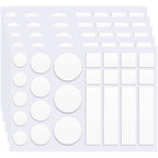 JANYUN 144Pcs Sticky Tack Tape for Walls, Sticky Dots Strips Adhesive | Heavy by JANYUN