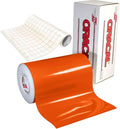 12" x 25ft Roll of Glossy Oracal 651 Orange Vinyl by Orafol