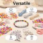 HardyGuo Boxed Pony Beads Letter Beads Rainbow Kandi Beads - Image 7