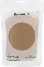 100g Brown Air Dry Foam Clay, Magic Model Clay by BusaurusToys