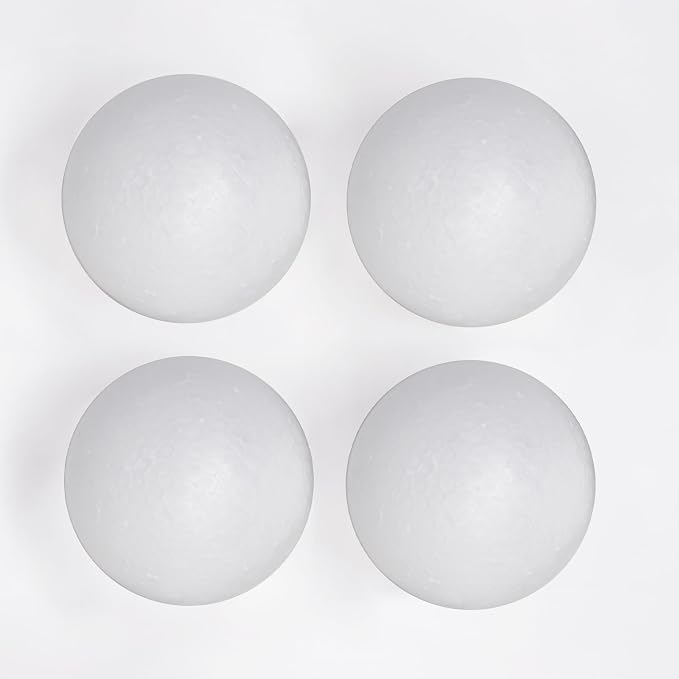 Evershine 4 Pack 8 Inch Craft Foam Ball by Evershine