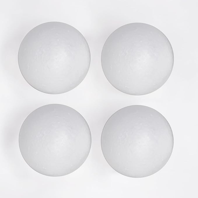 Evershine 4 Pack 6 Inch Craft Foam Ball by Evershine