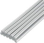 uxcell Mini Hot Glue Sticks for Glue Gun 7mm x 200mm Metallic Silver 12pcs by uxcell