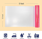 Glitter Puff Heat Transfer Vinyl, 12in X 5ft Iron on | 3D Puff, Wash No Fade - Image 2