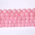Rose Pink Quartz Beads by NaturalStoneBeads