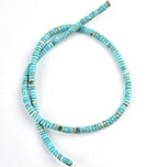 190pcs 4x2mm Blue Natural Sea Sediment Imperial Jasper Heishi Disc Rondelle - Image 5