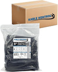 Kable Kontrol Cable Zip Ties Black 10, 50 Lbs Tensile Strength, Bulk Pack by KABLEKONTROL%C2%AE