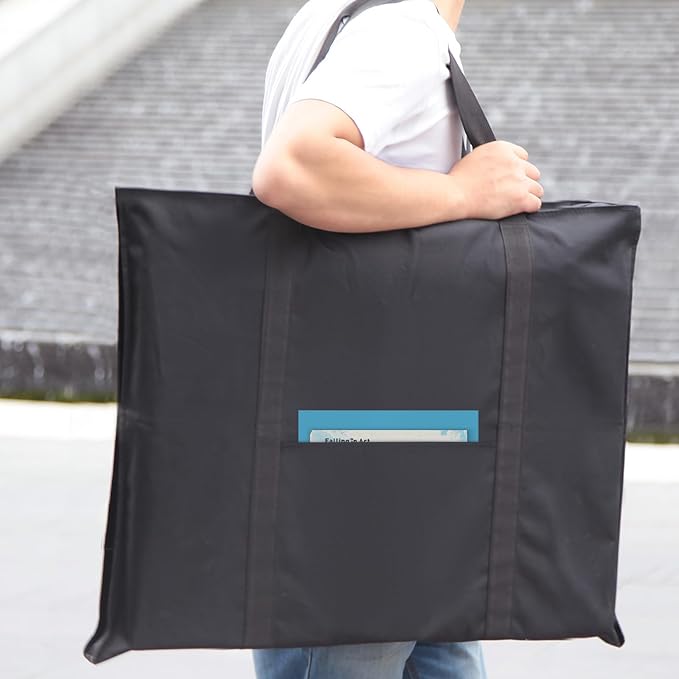 JJRING Dacron Light Weight Art Portfolio Bag, and Drawing - Image 6