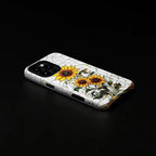 ZHEGAILIAN Case for iPhone 16 Pro Max, Sunflower Faux Stained Glass Effect - Image 3