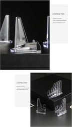 50 Packs Card Display Stand, 2.2 inch Acrylic Easel Mini Card Stand - Image 6