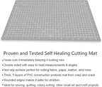 Headley Tools 18"x12" Thickened Self Healing Cutting Mat, A3 Rotary Cutting - Image 8