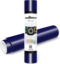 TECKWRAP Matte Navy Blue Adhesive Vinyl Roll 12" x 10ft Matte Blue Permanent by TECKWRAP