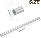 uxcell Mini Hot Glue Sticks for Glue Gun 11mm x 200mm Metallic Silver 12pcs - Image 2