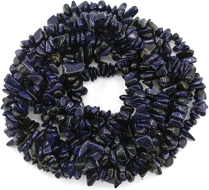 Blue Sandstone Crystal Chips - Image 2
