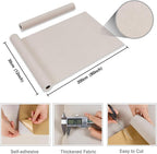 CRE8TIVE Off-White Self Adhesive Velvet Flocking Liner - Image 8