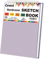Cute Sketch Book for Kids Ages 8-12 Girls, 1 Pack-100 Sheets Purple Sketch Book - Image 8