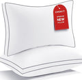 Premium Pillows Queen Size Set of 2, Fluffy and Supportive 7D Down Alternative by CHOKIT