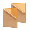 2 Pack 12'' x 16'' Translucent Orange Acrylic Sheet, 3mm Thick Acrylic Plastic by Unknown