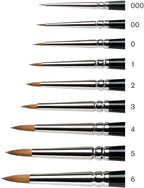 Winsor & Newton Series 7 Kolinsky Sable Miniature Watercolor Brush - Image 3