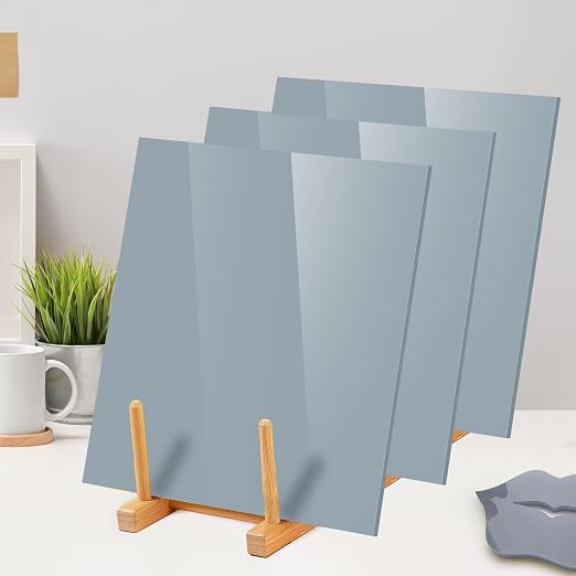 Adrattnay Gray Acrylic Sheets 1/8" Thick, - Image 6