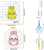 Zhenqing 4-Piece Cross Stitch Kit - Image 5