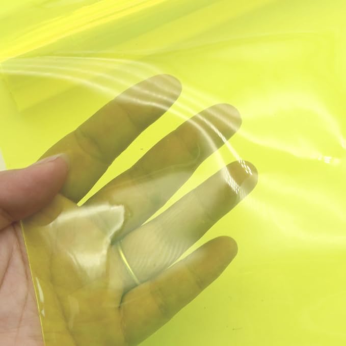David accessories Transparent PVC Holographic Vinyl Sheets 1 Roll 11.8''x47'' - Image 3