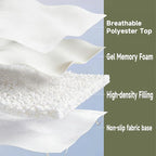 SHOUREN 5 Inch Memory Foam Mattress Topper Twin - Image 2