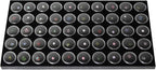 Ikee Design Jewelry Storage Tray Insert, 50 Gemstone Display Jars, Home - Image 3