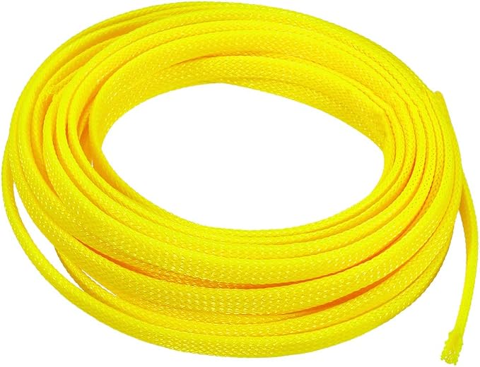 uxcell Expandable Sleeving, 1/4-inch 16ft Cable Sleeve by uxcell