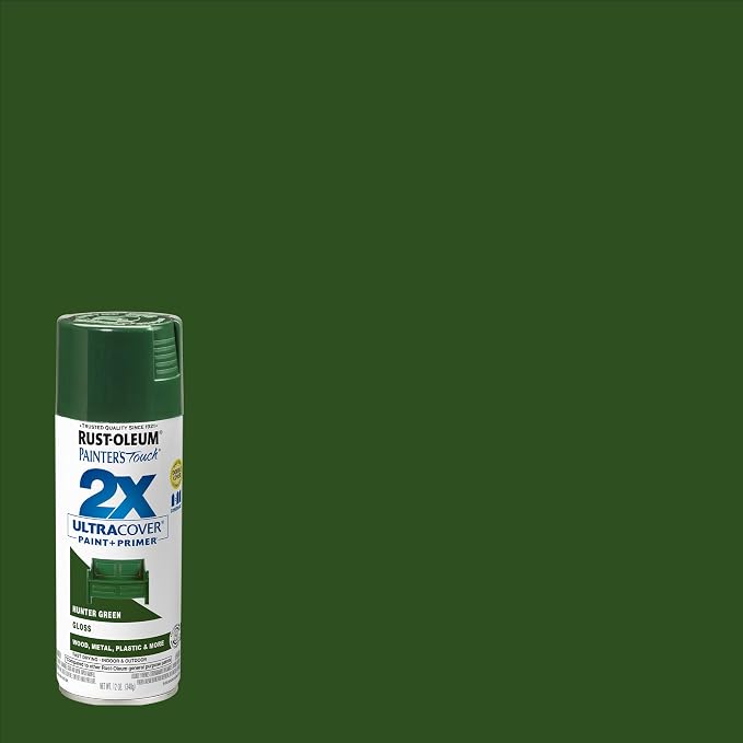 Rust-Oleum 334034 Painter's Touch 2X Ultra Cover Spray Paint, 12 oz, Gloss - Image 2