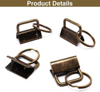 Key Fob Hardware, Key Lanyard, Keychain Making Kit Crafts DIY Supplies - Image 6