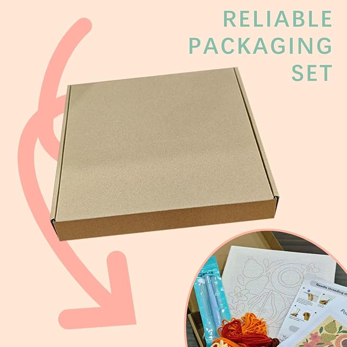 SDOYUNO Punch Needle Kit with Frame - Image 9